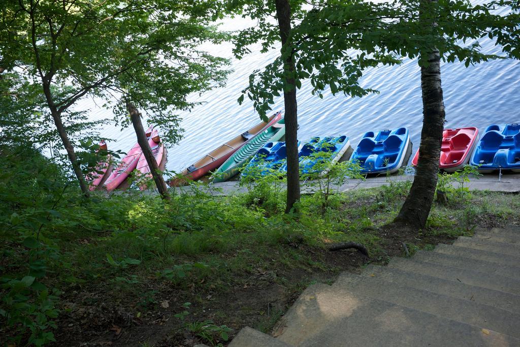 Plymouth Rock Camping Resort Basic Cabin Elkhart Lake Dış mekan fotoğraf